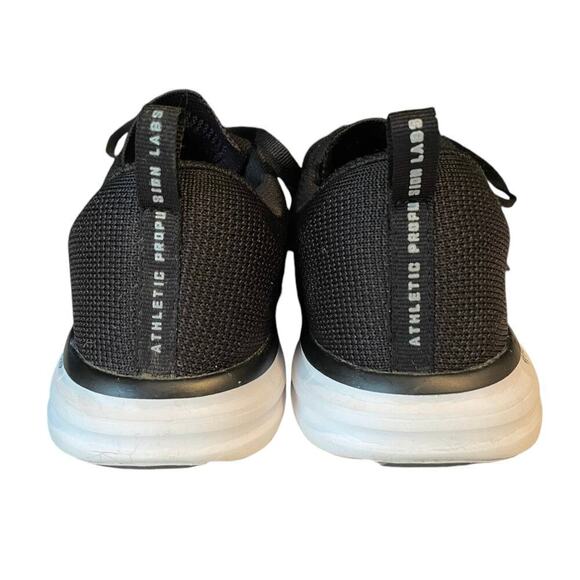 APL TechLoom Pro Running Sneaker Men’s 7 Black / White / Gum Walking Comfort - Picture 4 of 16